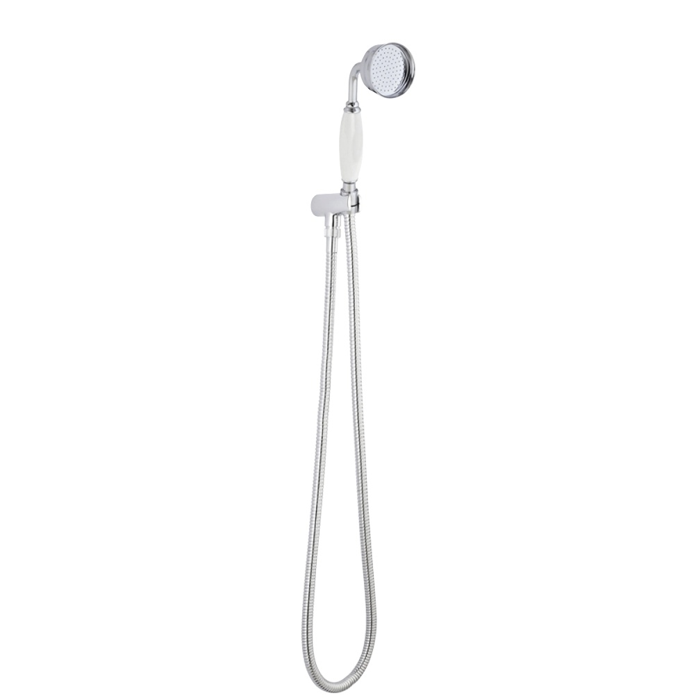 BC Designs Victrion Chrome Traditional Hand Shower Kit Cut Out